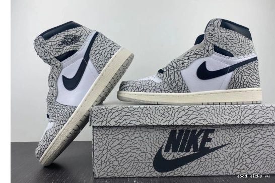 High Jordan Cement Retro 1 White DZ5485-052 OG DZ5485-052 0228